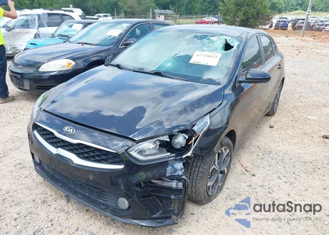 2021 Kia Forte Lxs из США, поврежденный, VIN 3KPF24AD6ME412613